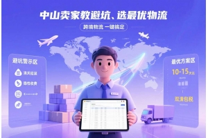 跨境電商發貨難？中山賣家教你如何避坑，選擇最優國際物流方案